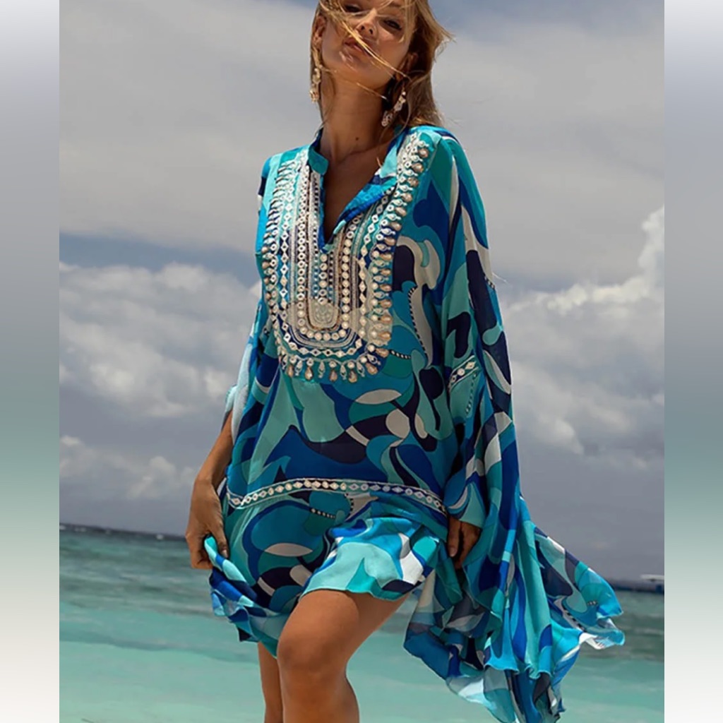 New Short Caftan Miss June One Size Os